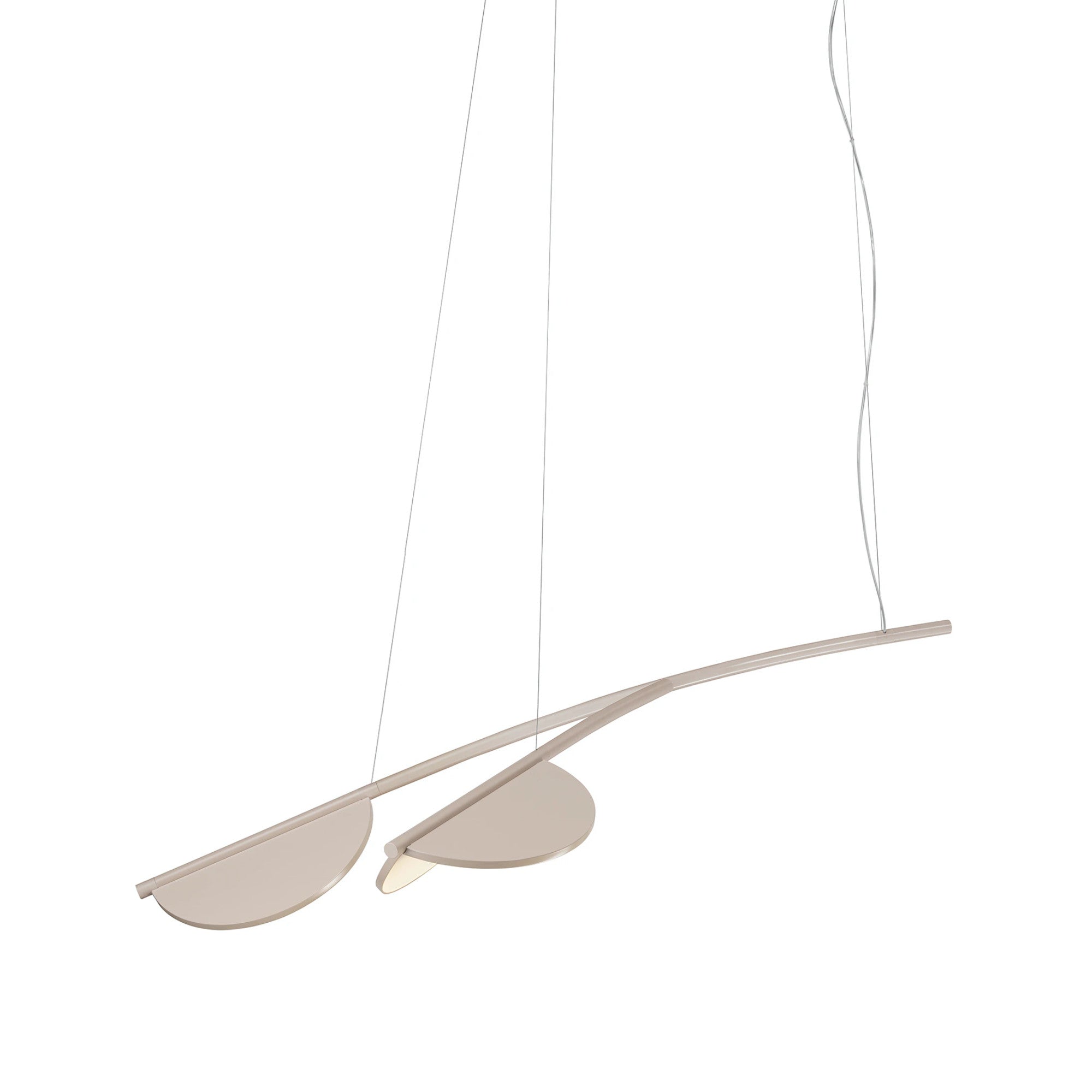 Almendra Organic Short S2 Pendant Lamp - Nude-1