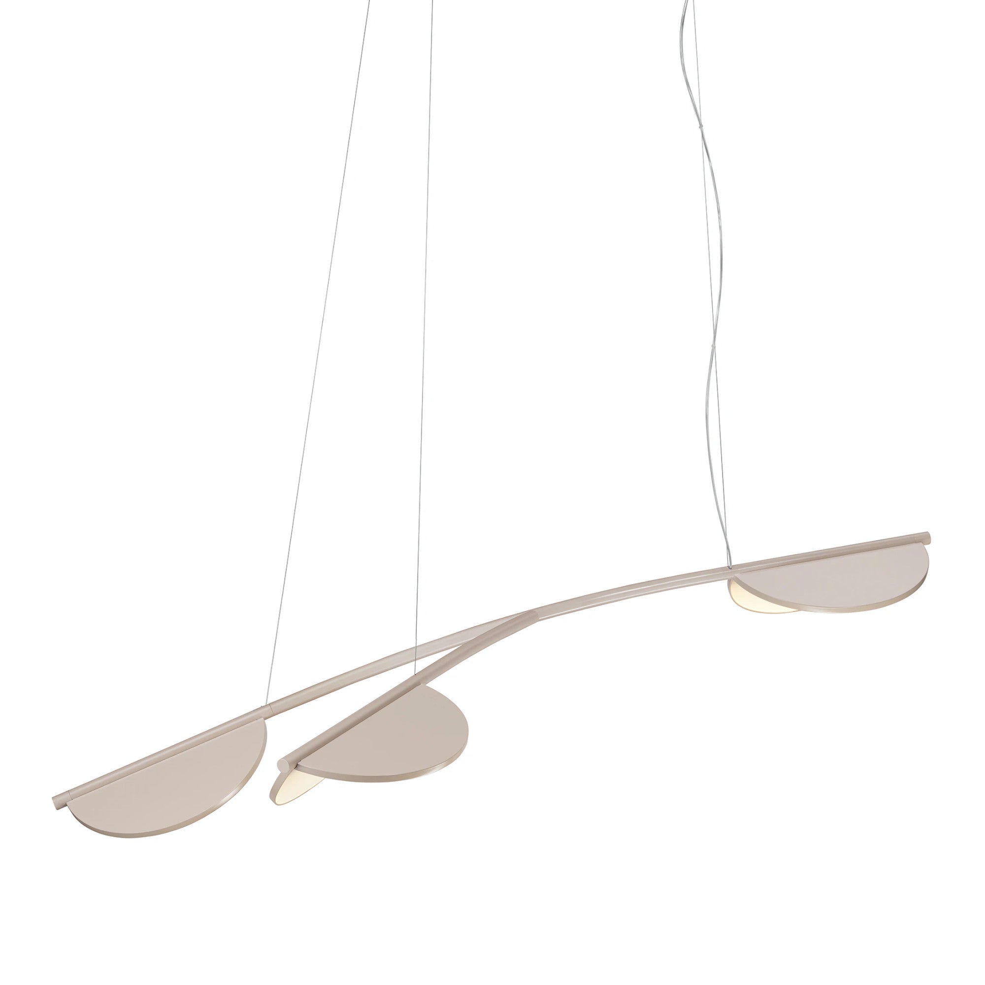 Almendra Organic Short S3 Pendant Lamp - Nude-1