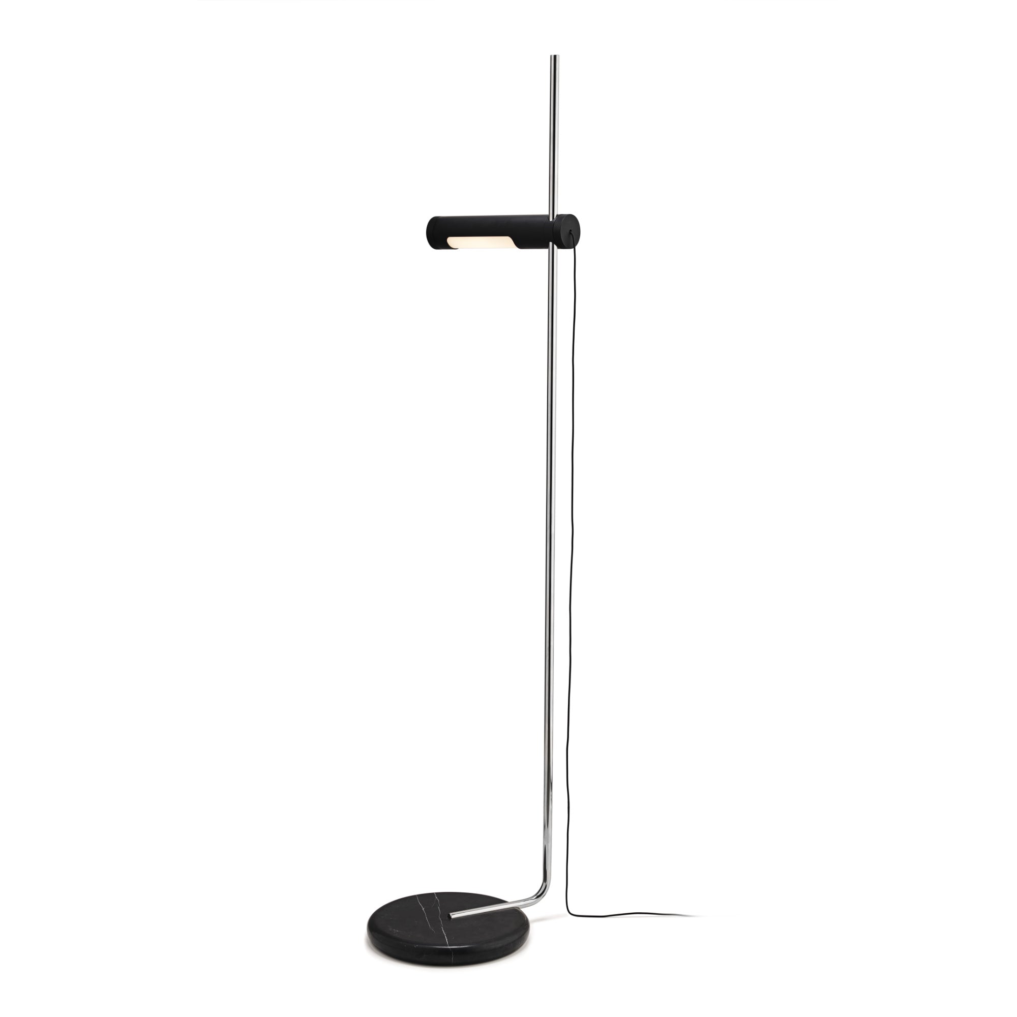 Alola 203704 Floor Lamp - Black/Chrome