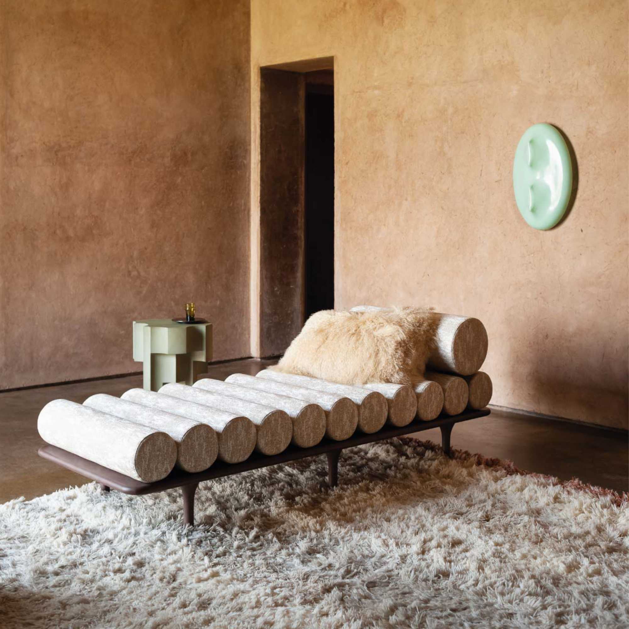 Altar 0ALTTB050 Side Table - Green Cement T180