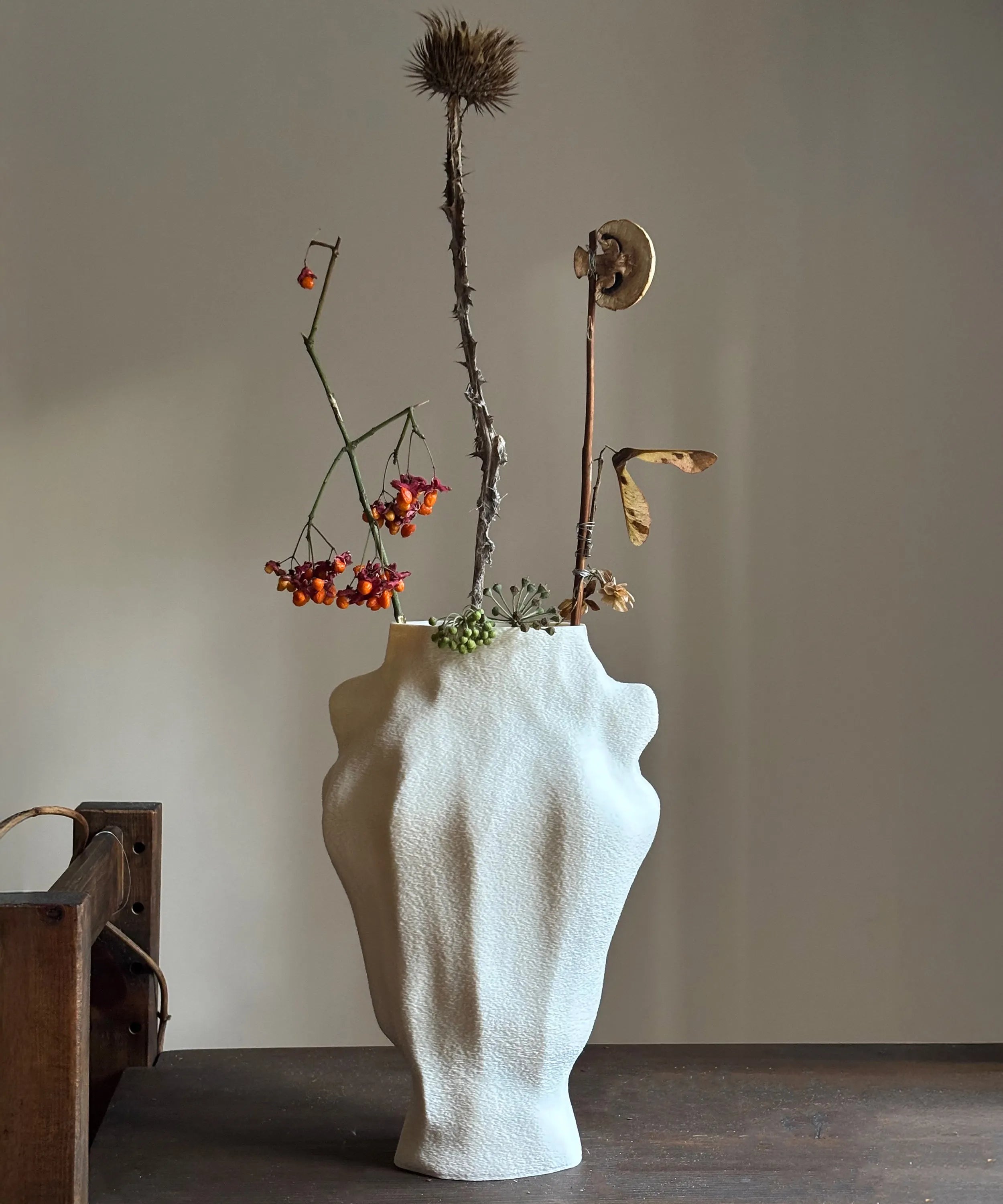 Amta 3D Printed Vase - Sandstone-2