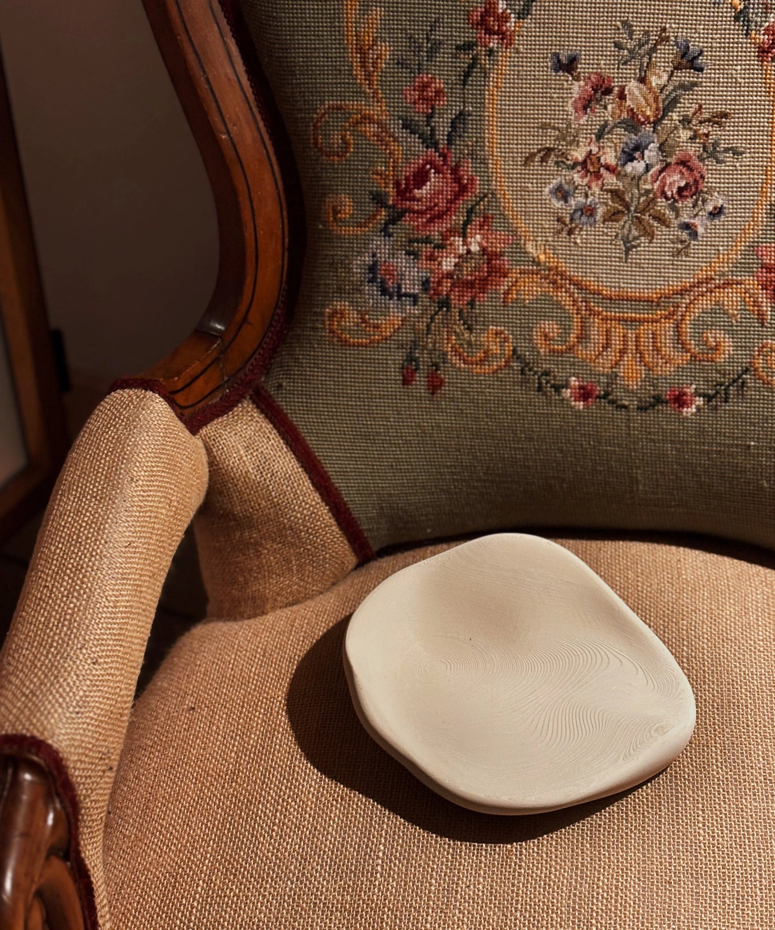 Veil 01 Ornament Tray - Sandstone