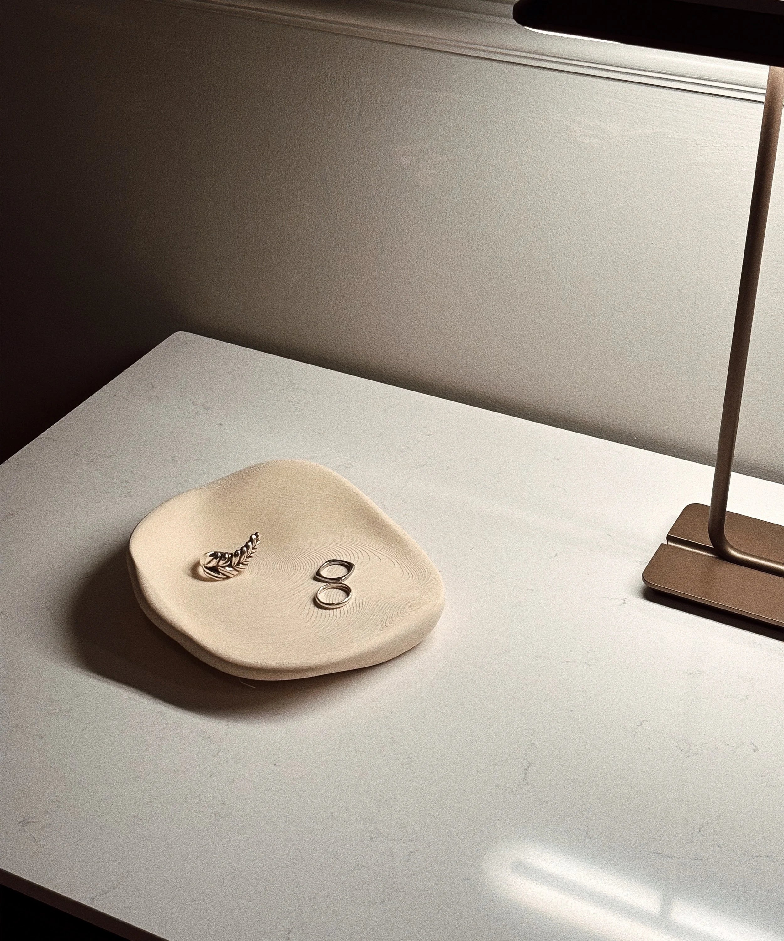 Veil 01 Ornament Tray - Sandstone-5