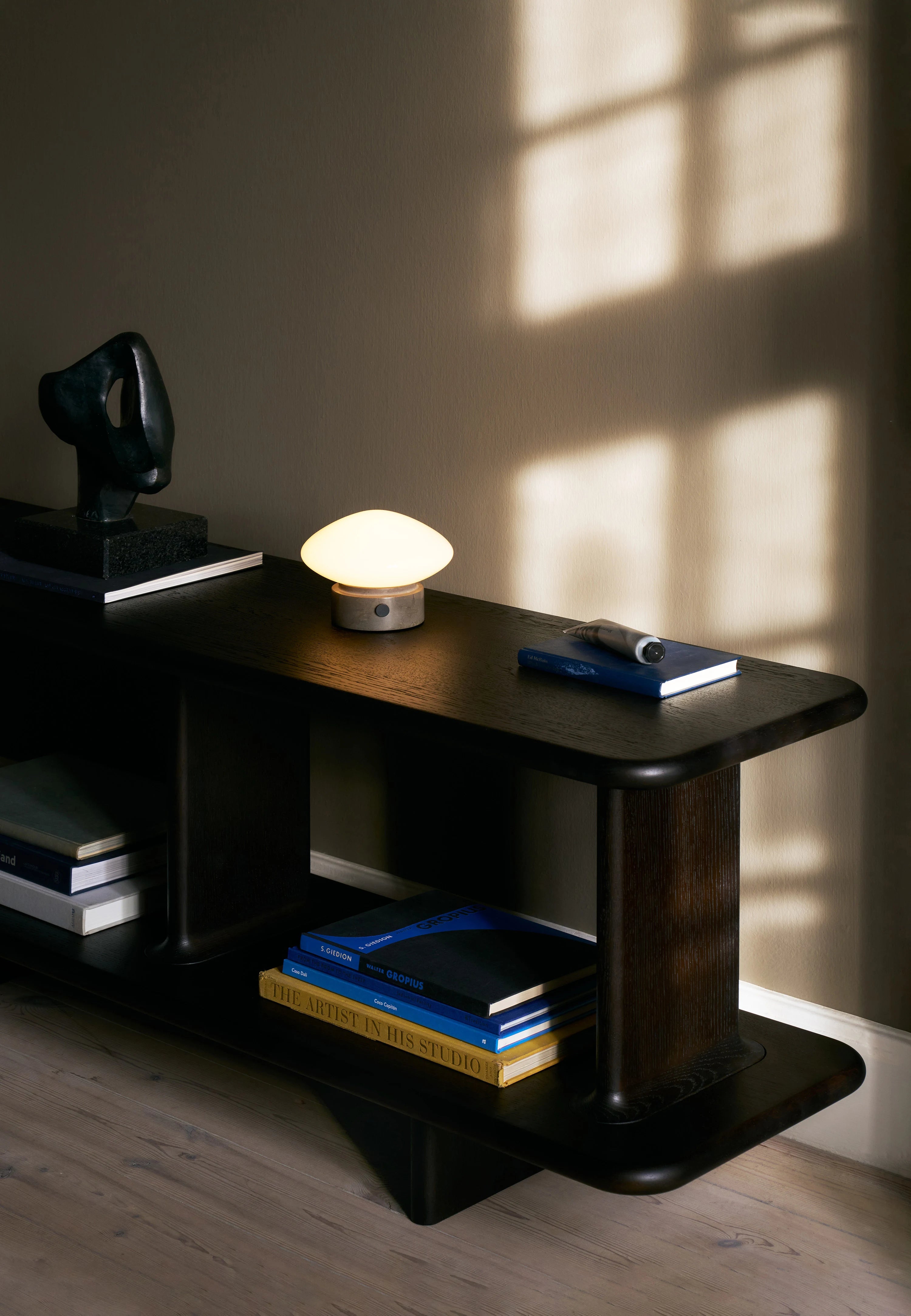 Archivo JH43 Bookcase - Dark Stained Oak