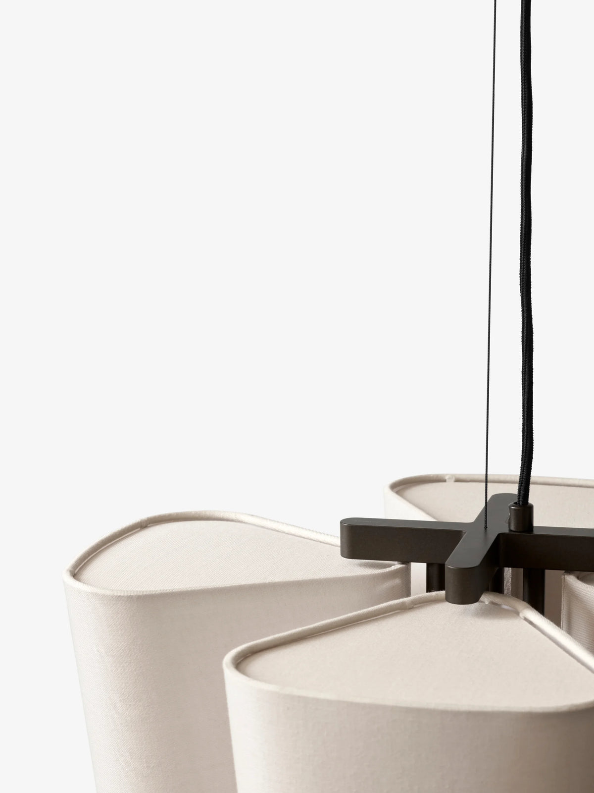 Bella SC114 Chandelier - Bronzed/Soft Canvas-4