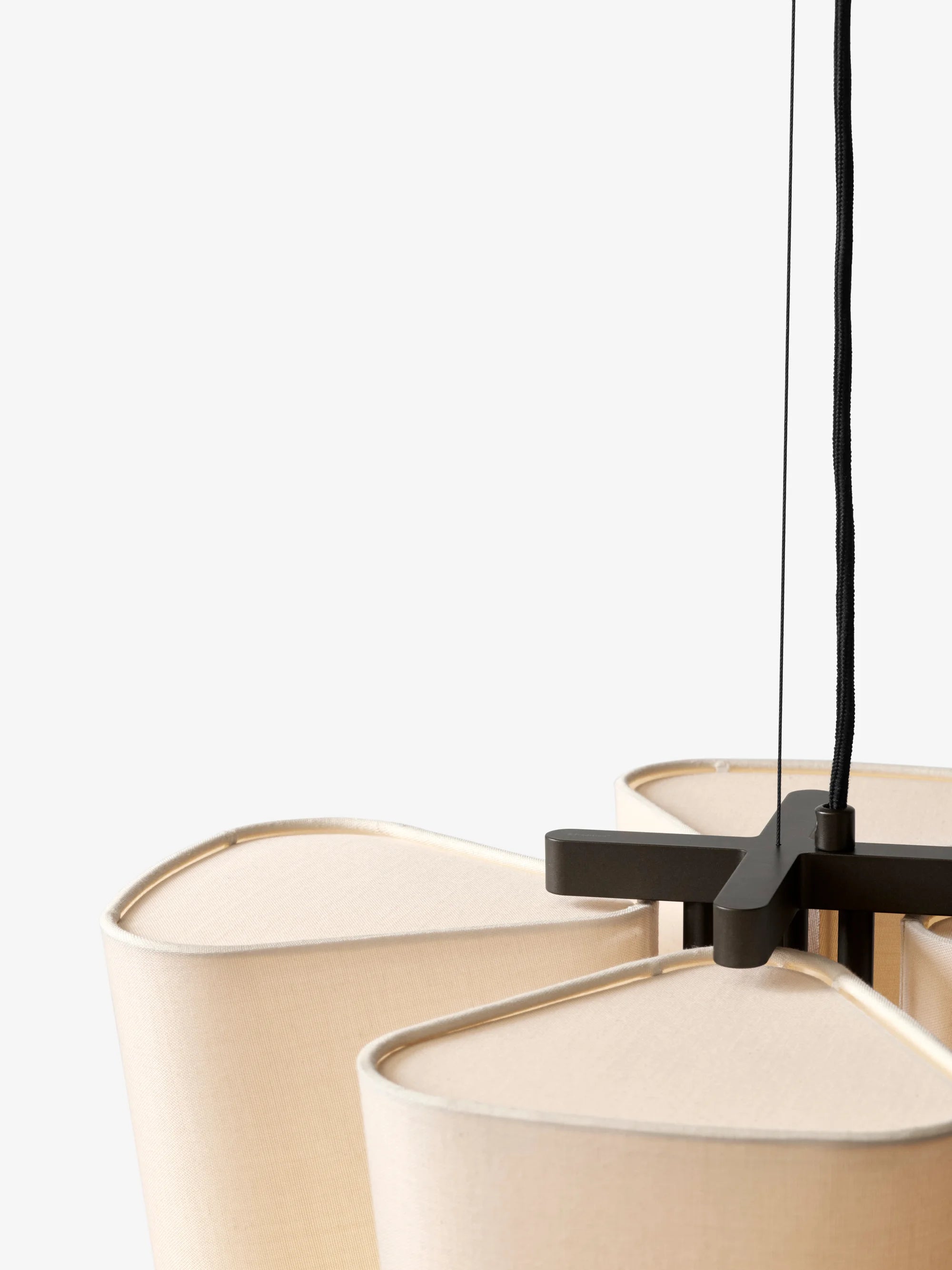 Bella SC114 Chandelier - Bronzed/Soft Canvas-6