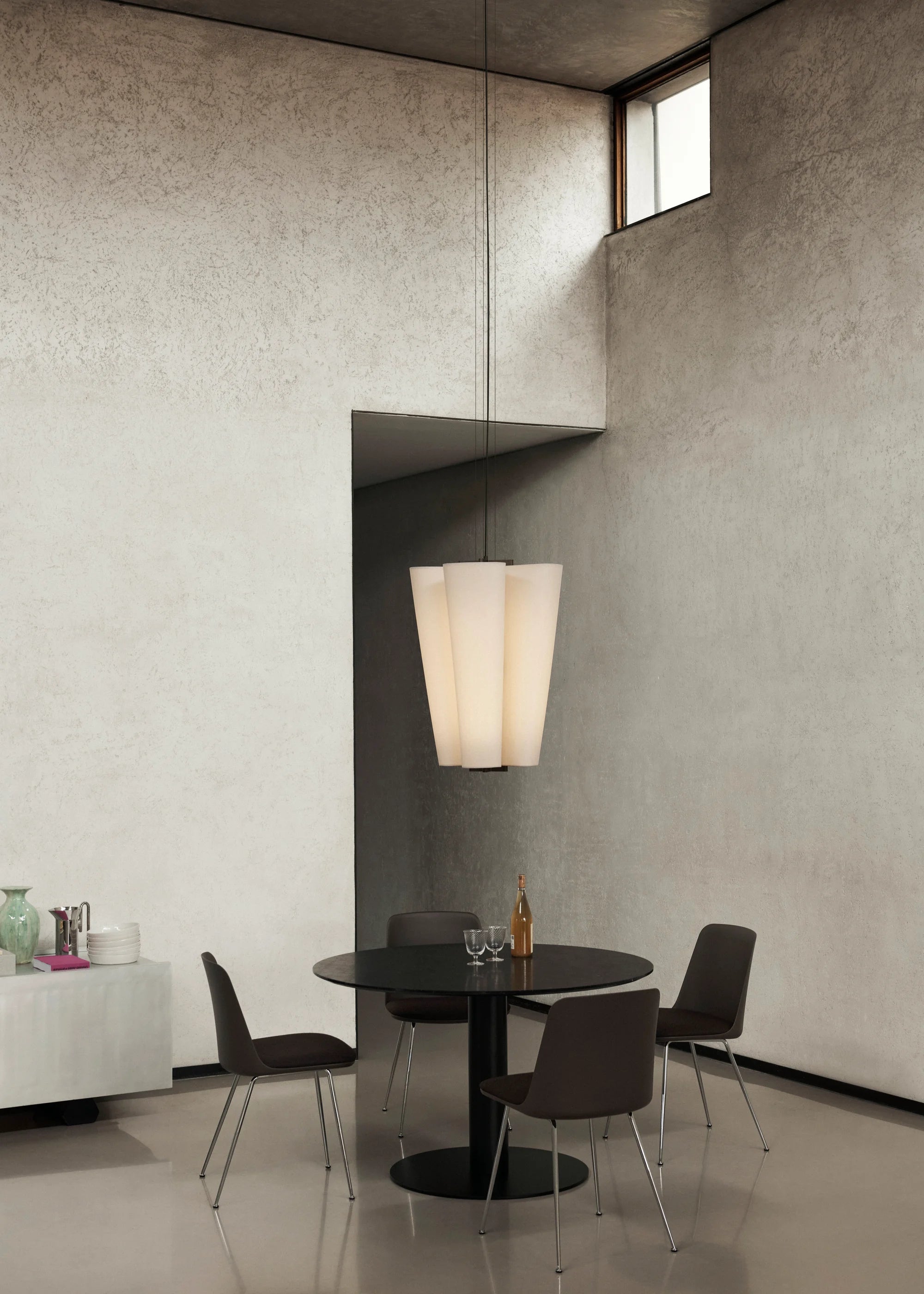 Bella SC115 Chandelier - Bronzed/Soft Canvas-2