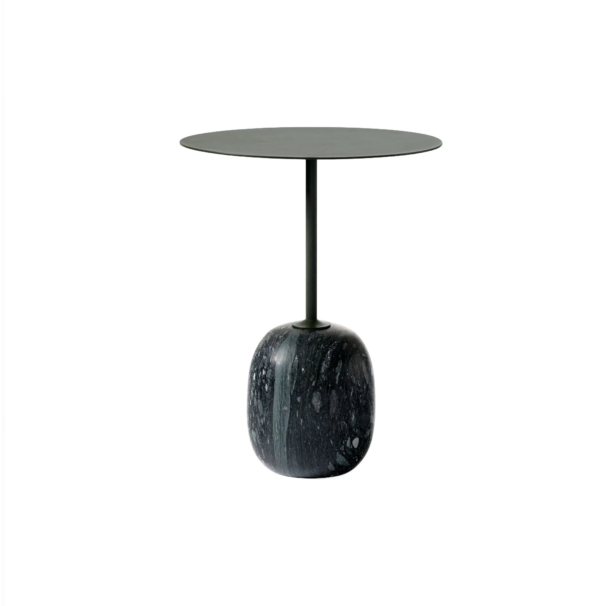 Lato LN8 Side Table - Verde Grigio/Deep Green