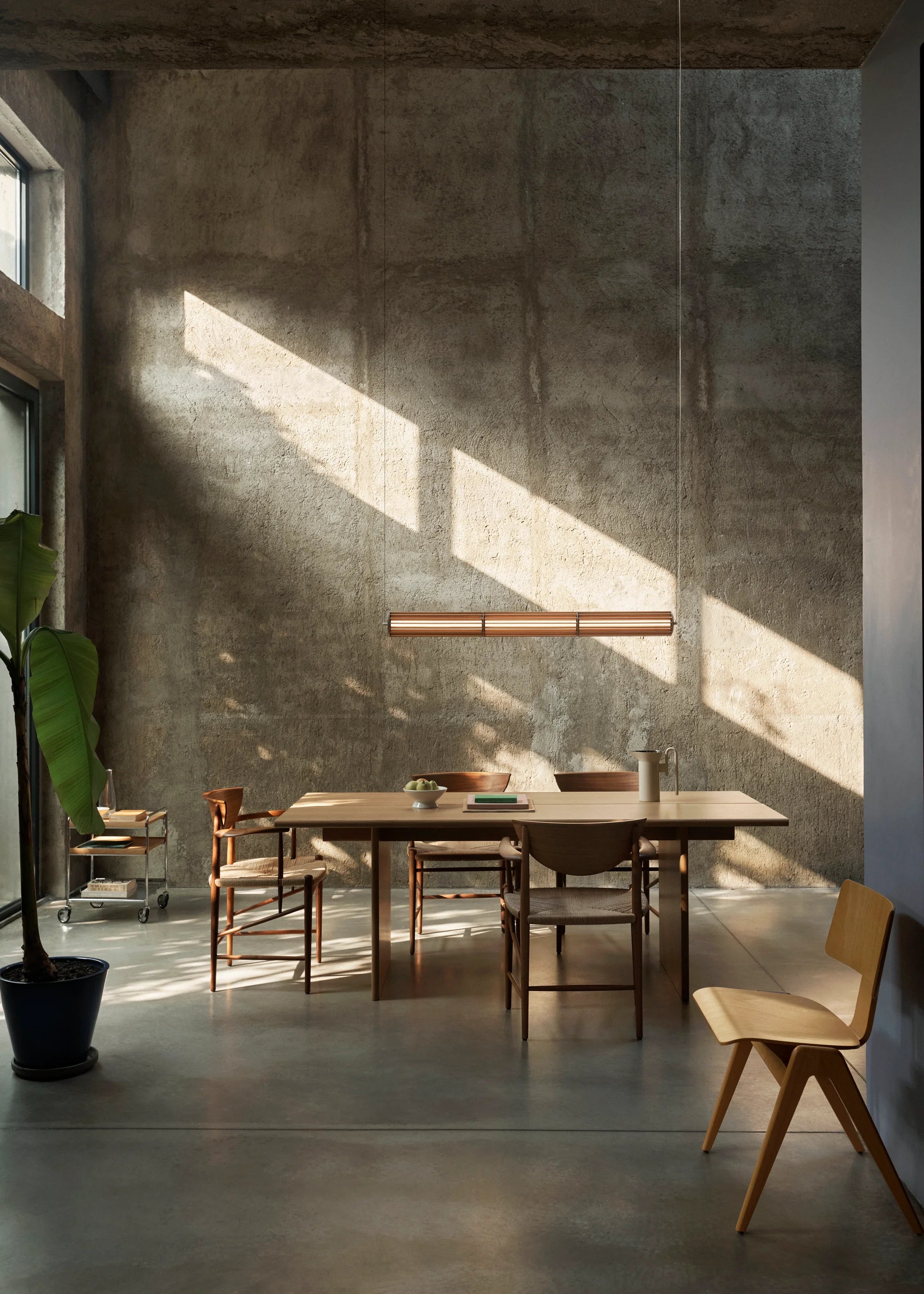 Numbra TY1 Pendant Lamp - Aluminium/Oak-5