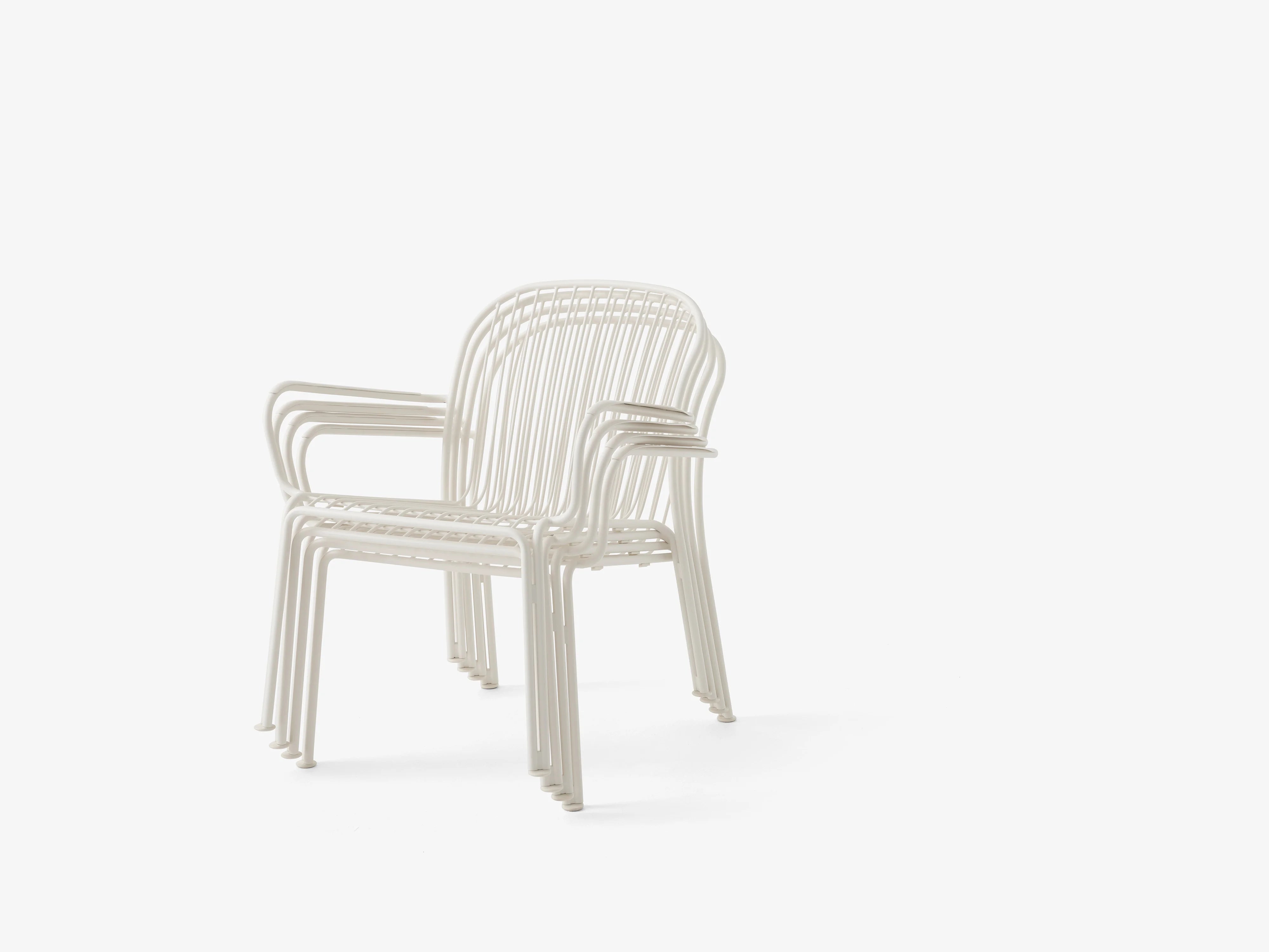 Thorvald SC101 Outdoor Lounge Chair - Ivory White-6