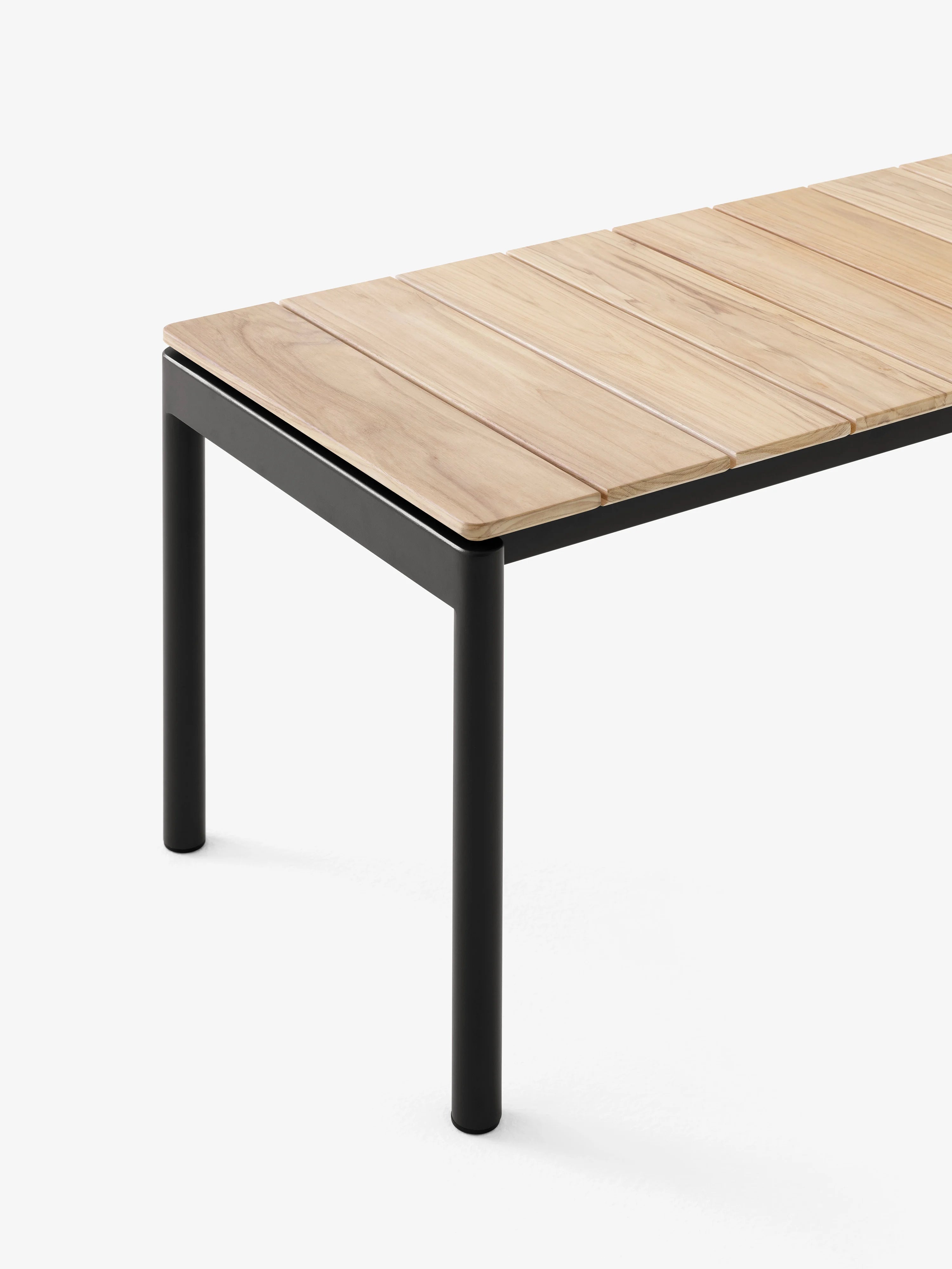 Ville AV27 Outdoor Bench - Warm Black-3