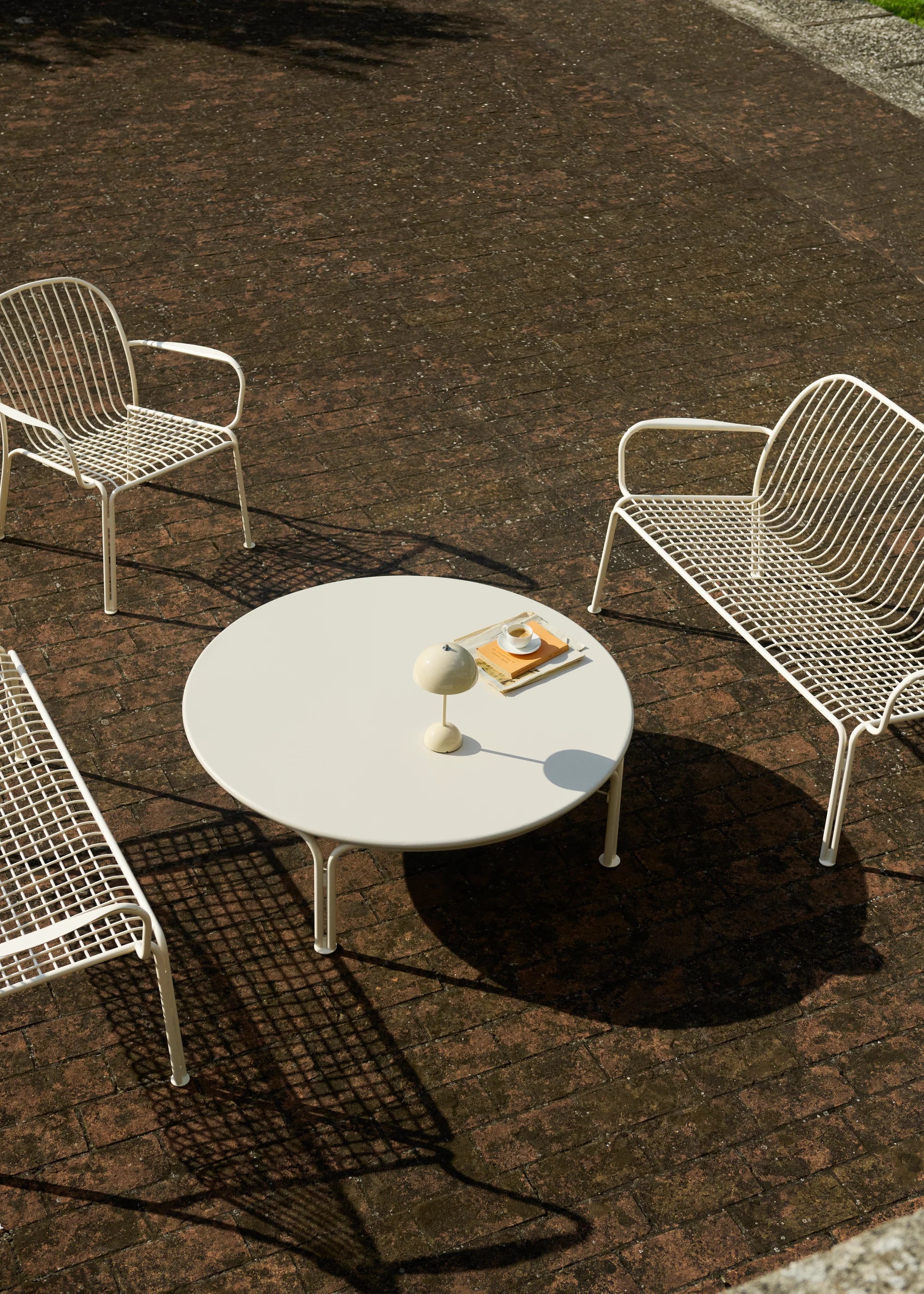 Thorvald SC109 Outdoor Coffee Table - Ivory-6