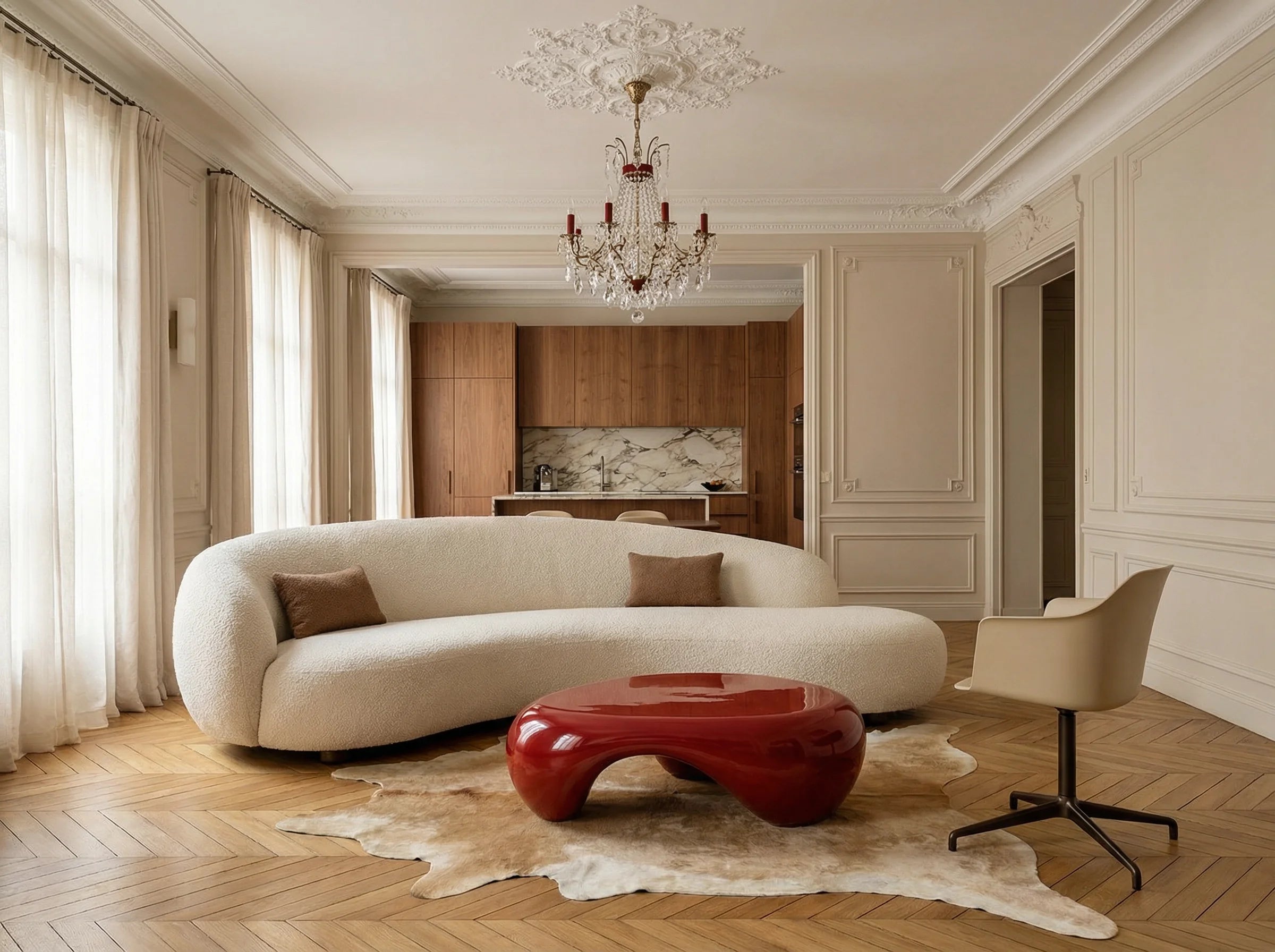 Rely HW38 Chair - Bronzed/Beige Sand