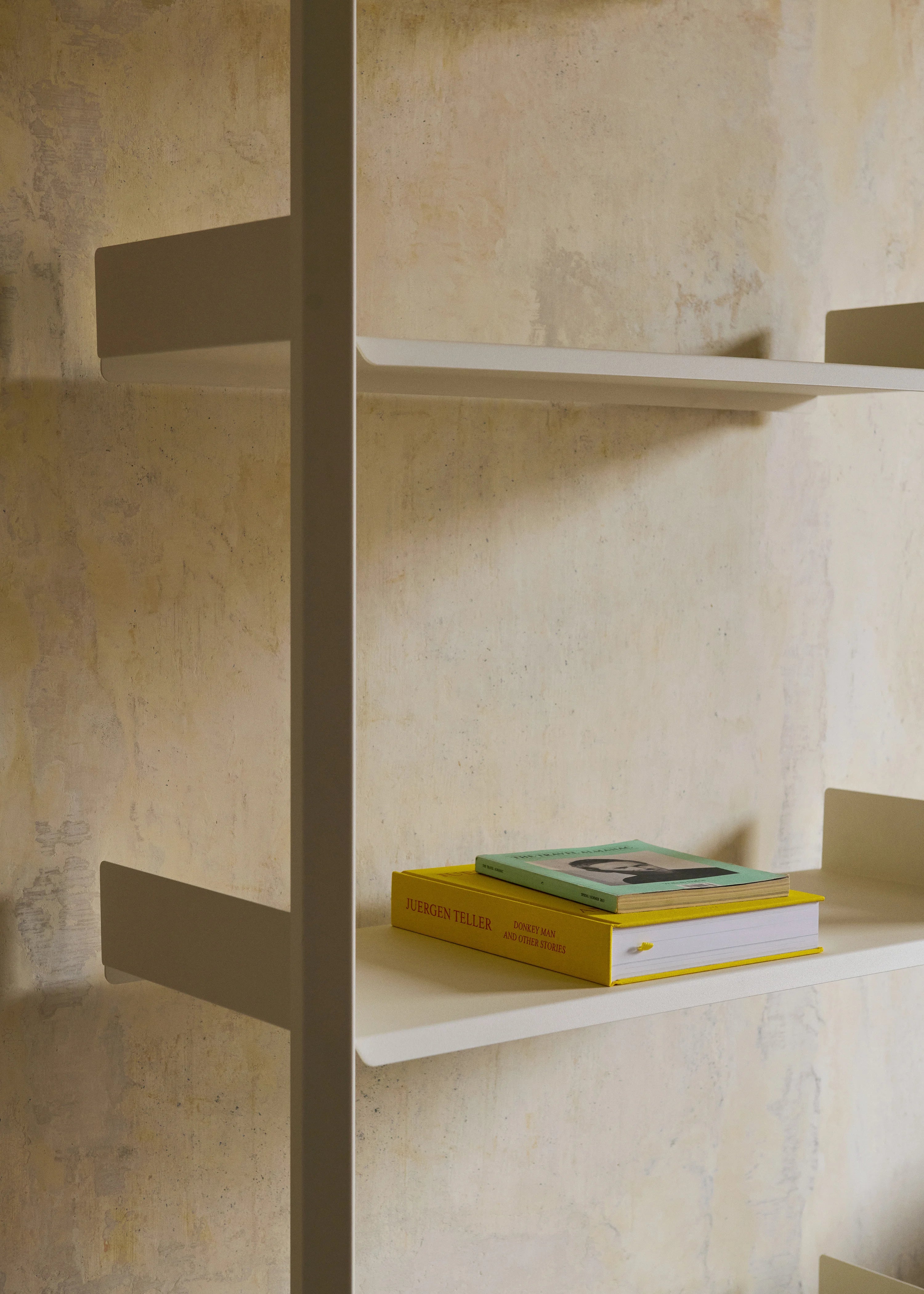 Rombe IF1 Wall Bookcase - Alabaster-7