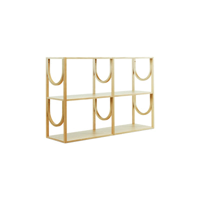Arch High 118 Shelf - Lacquered Oak
