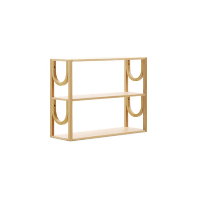 Arch Mini 59 Shelf - Lacquered Oak