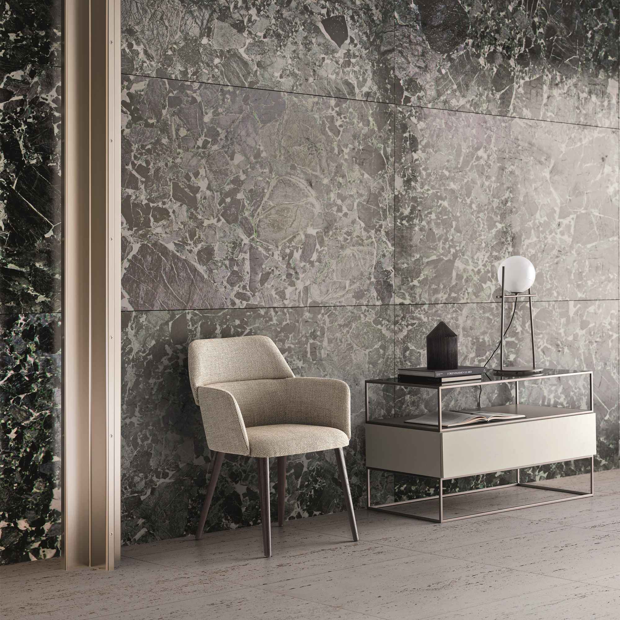 Archie ARCHS1000 Dining Chair - Fabric A (Adria 231)