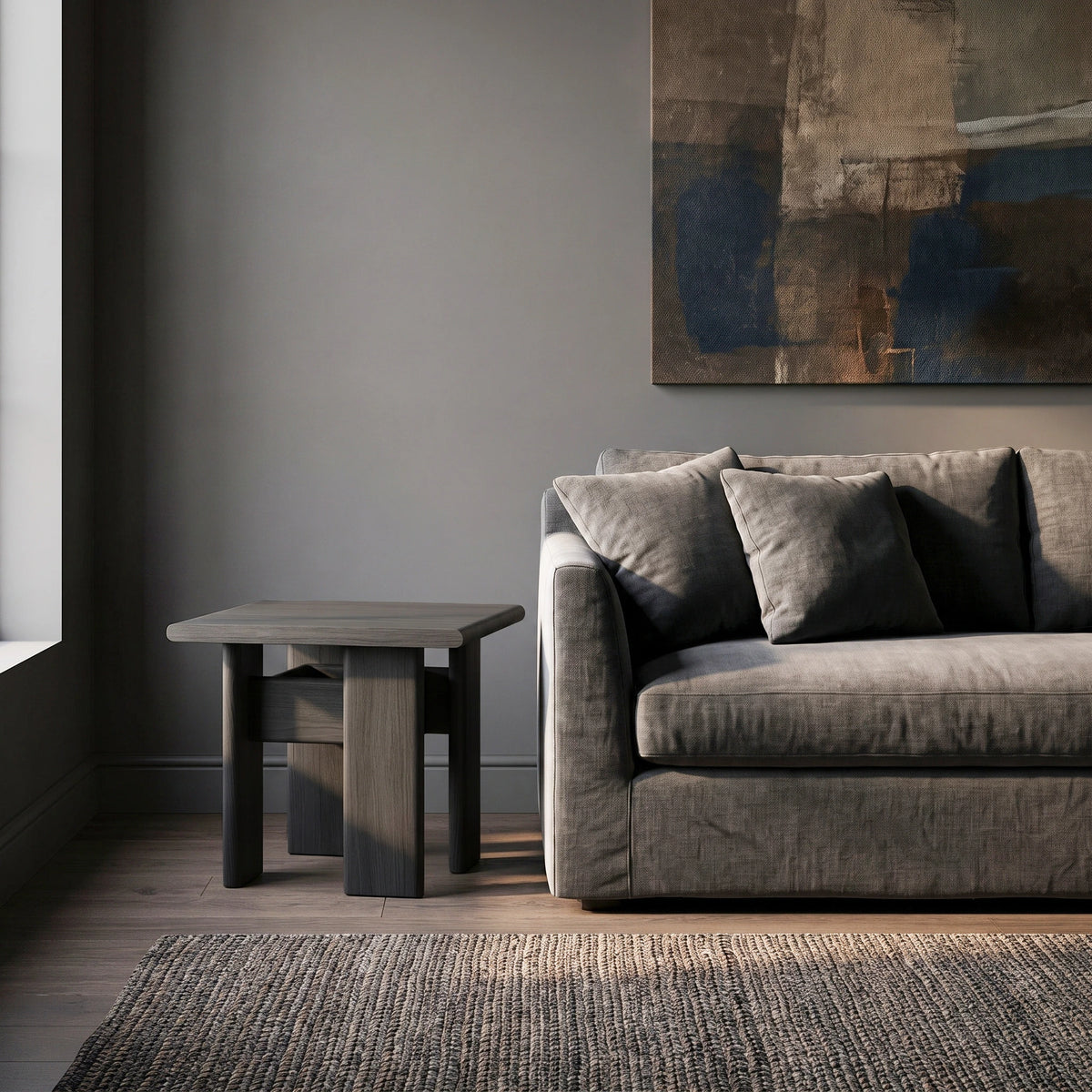 Archipen 2 Coffee Table - Black Stained Ashwood