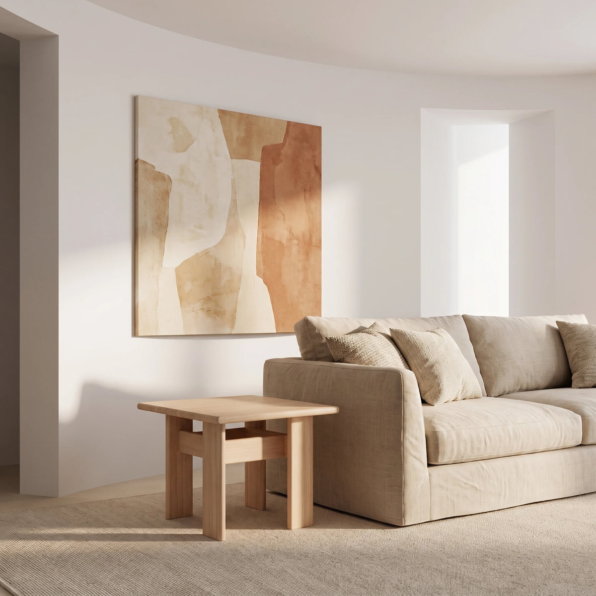 Archipen 3 Coffee Table - Lacquered Ashwood