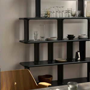 Archivo JH45 Bookcase - Grey Black