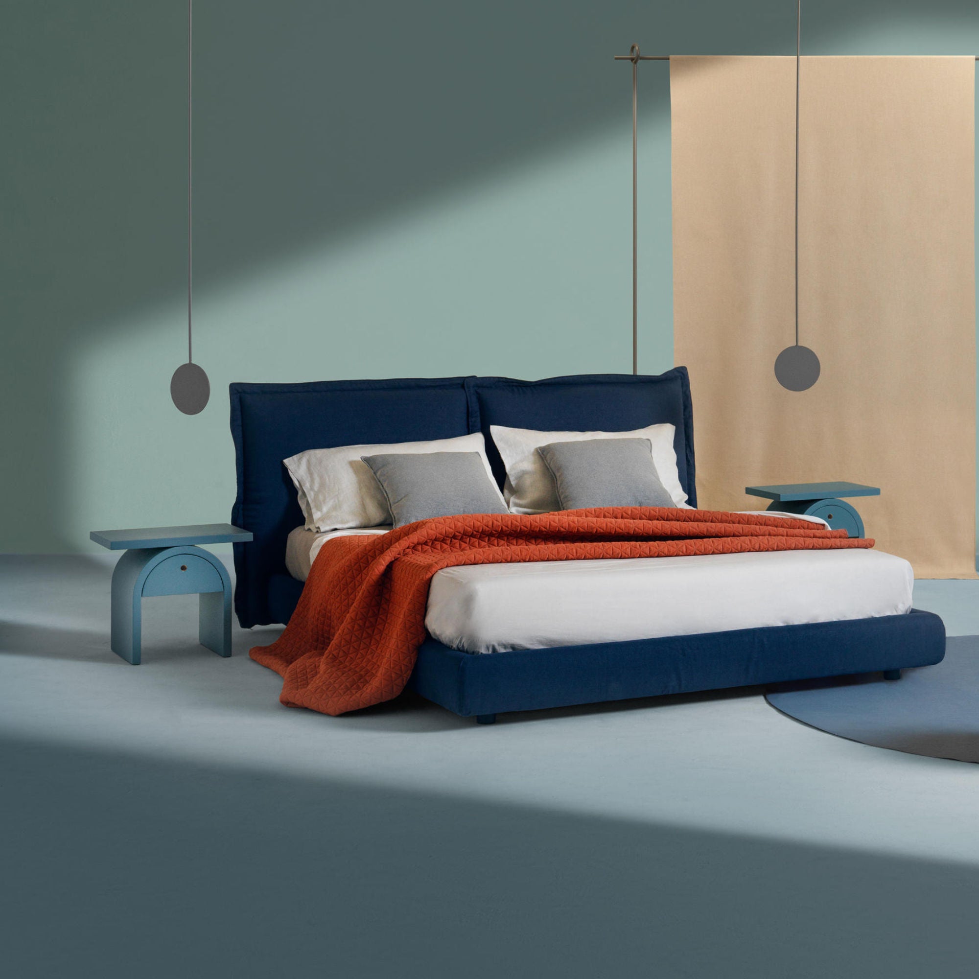 Arcom SAR3 Bedside Table - RAL 6019-2