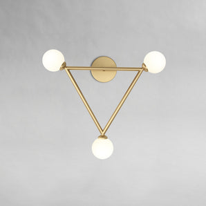 Triangle W02 Wall Lamp - Brass