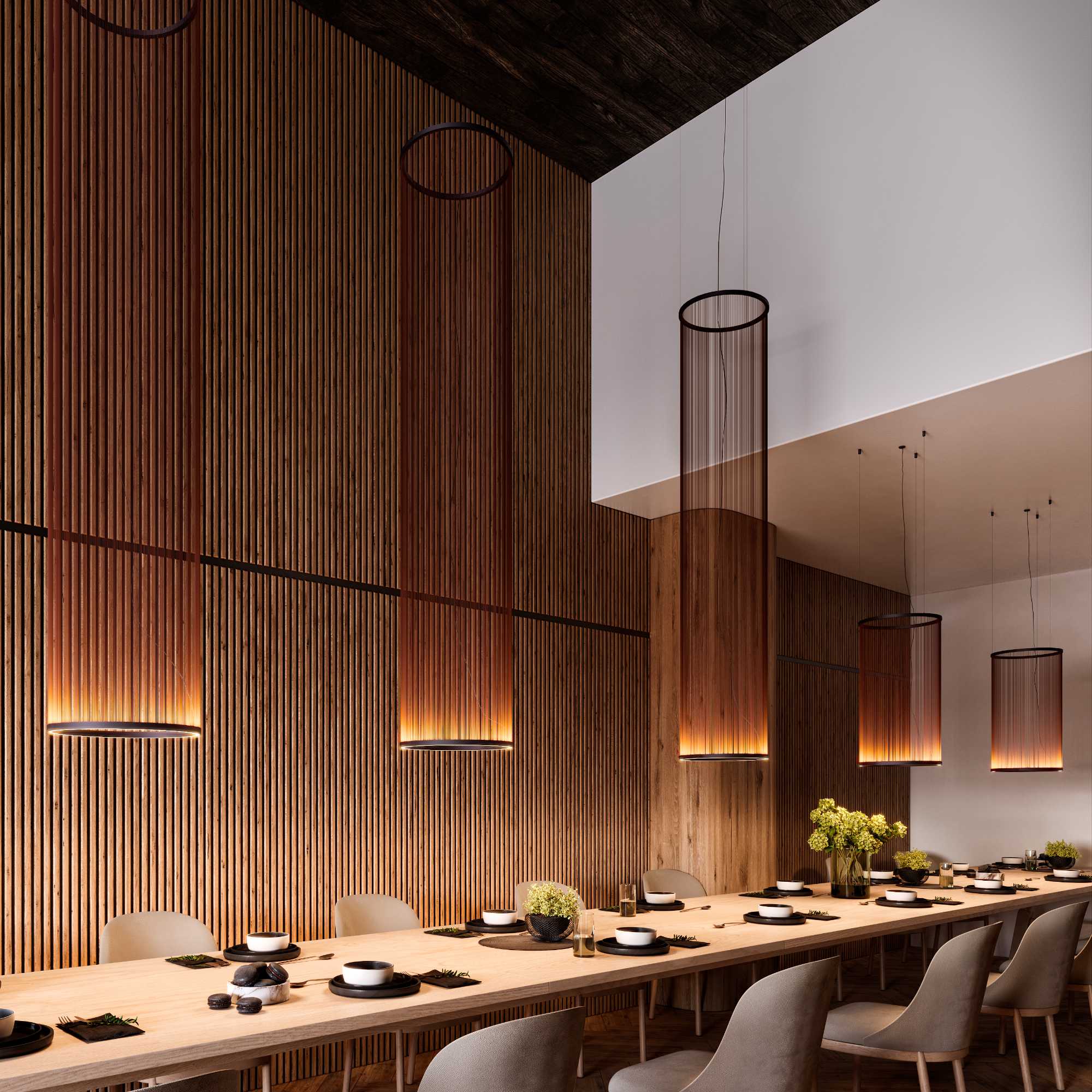 Array 1830 Pendant Lamp - Green L1