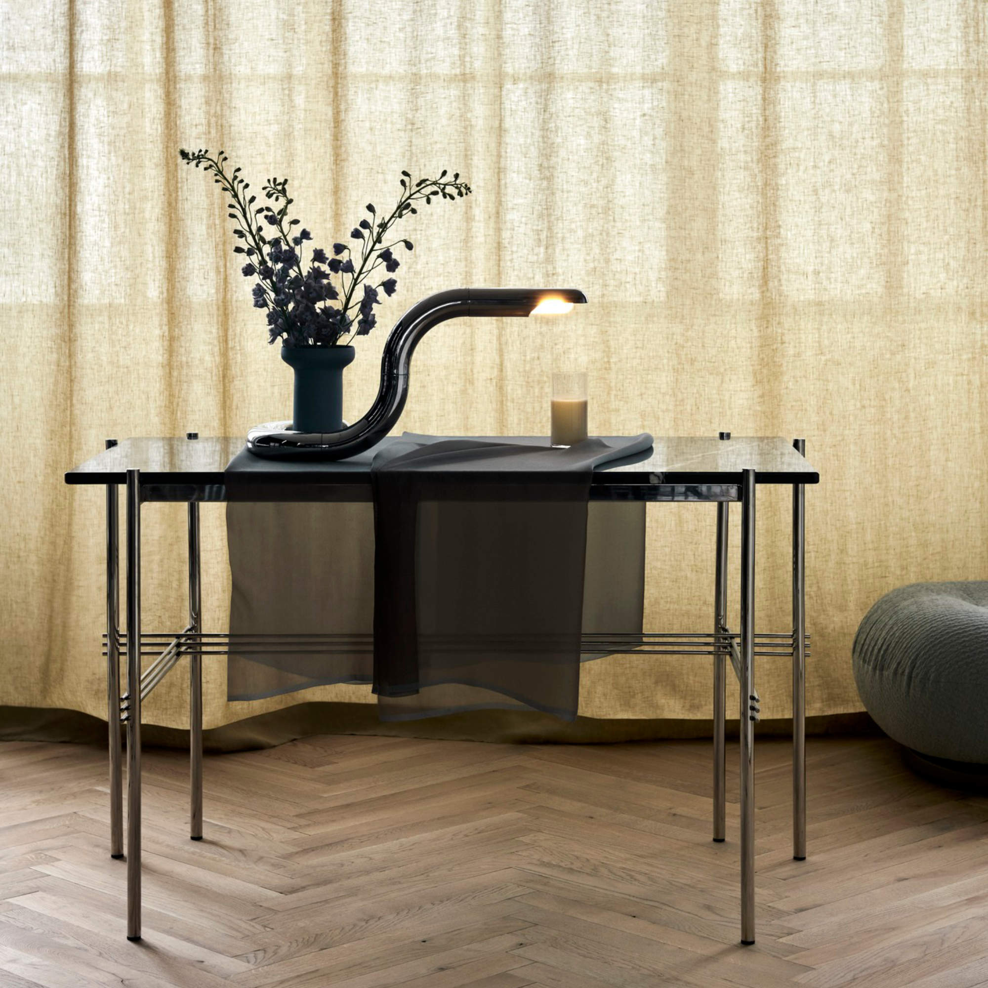 Aspide 10119102 Table Lamp - Chrome-5