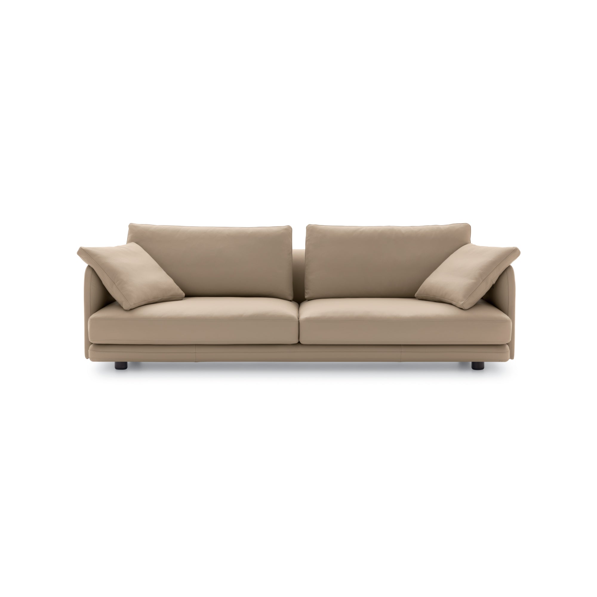 Avalon Next D30LM Sofa - Grey Wood LE12/Leather Premium (Polar 214)-1