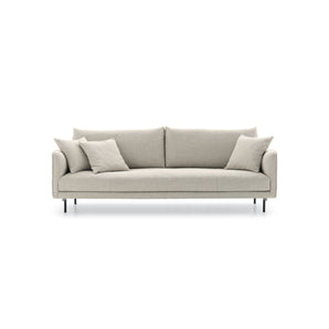 Avenue D300M Sofa - Light Brown (ME11)/Fabric P(Potter 510)