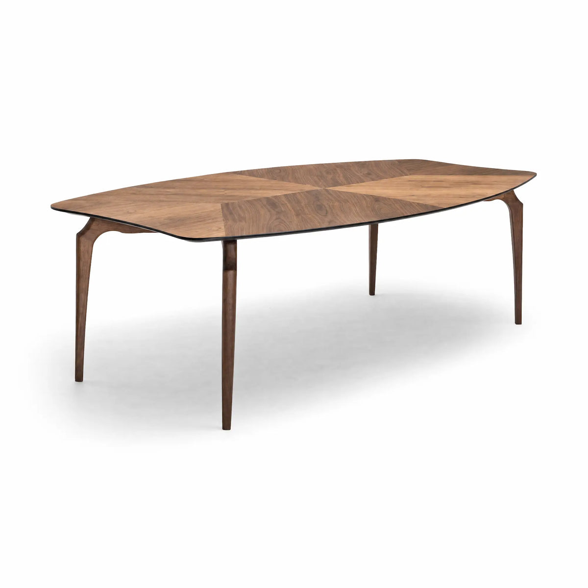 Gaulino Dining Table – 240x120x74 / Wood (Walnut)-1