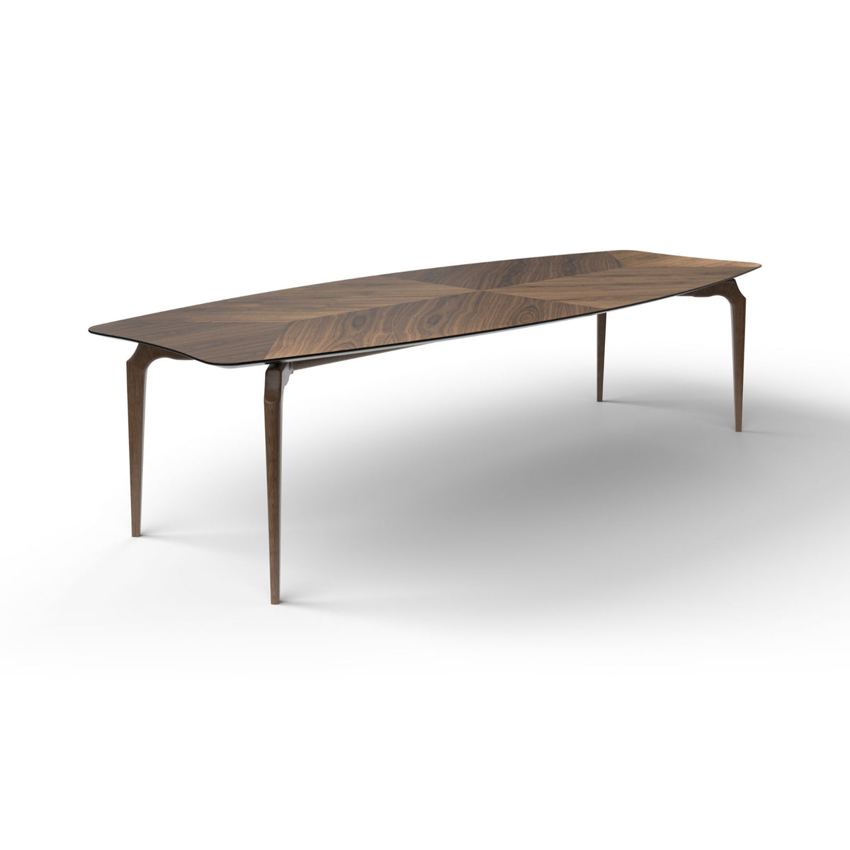Gaulino Dining Table – 300x120x74 / Wood (Walnut)-1