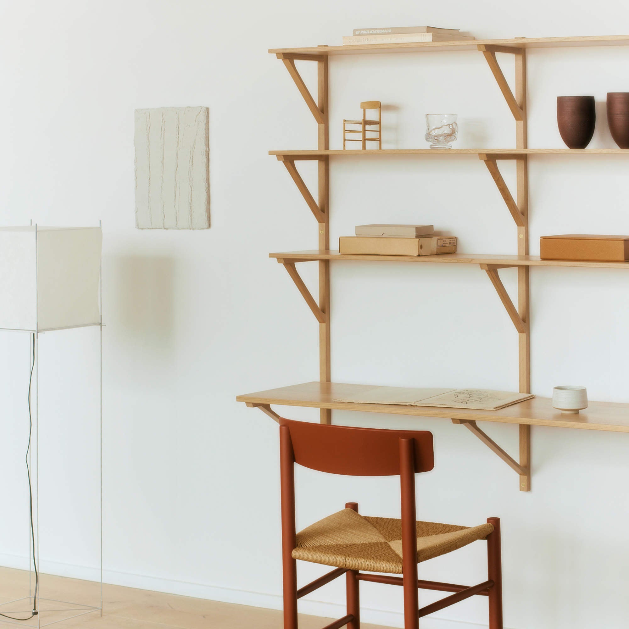 BM29 2921 Shelve - Oak Lacquered-2