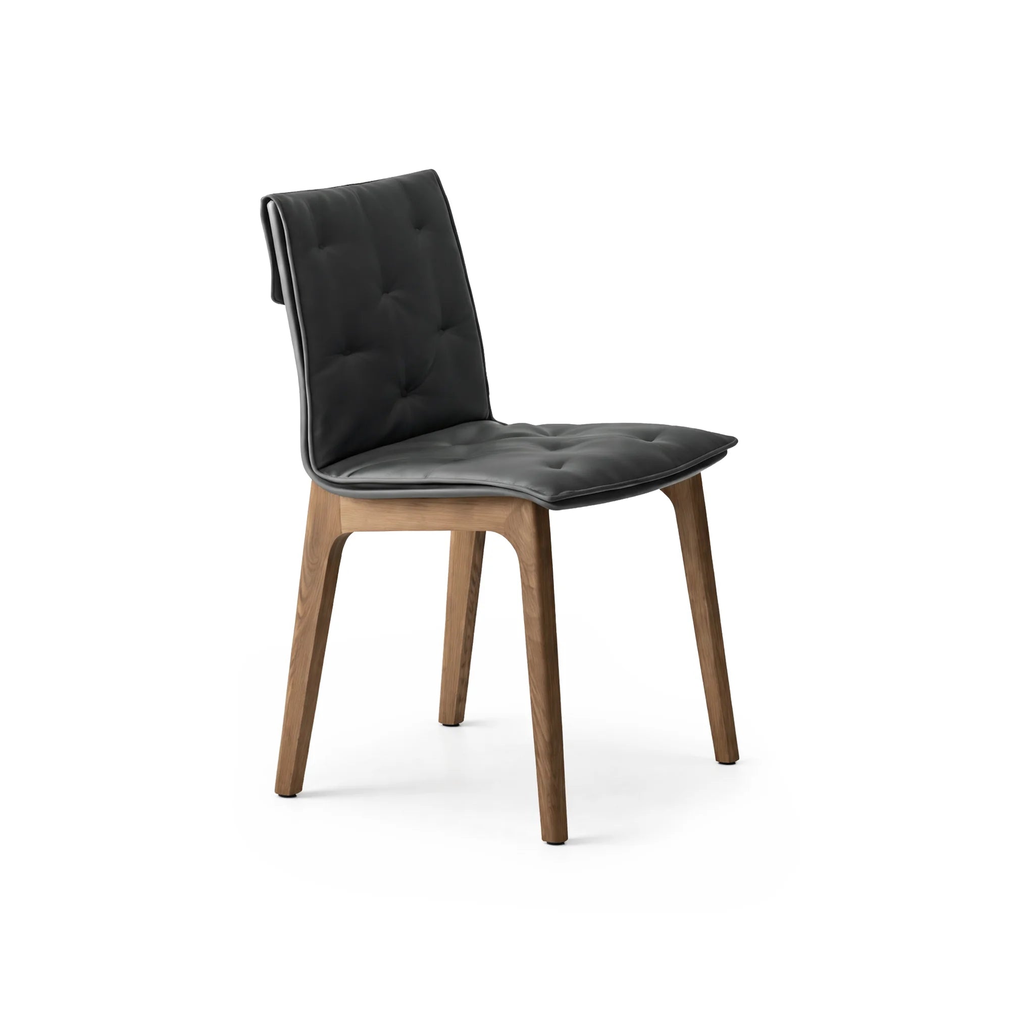 Alfa 40.55 Dining Chair - Ecoleather (Black TR504)