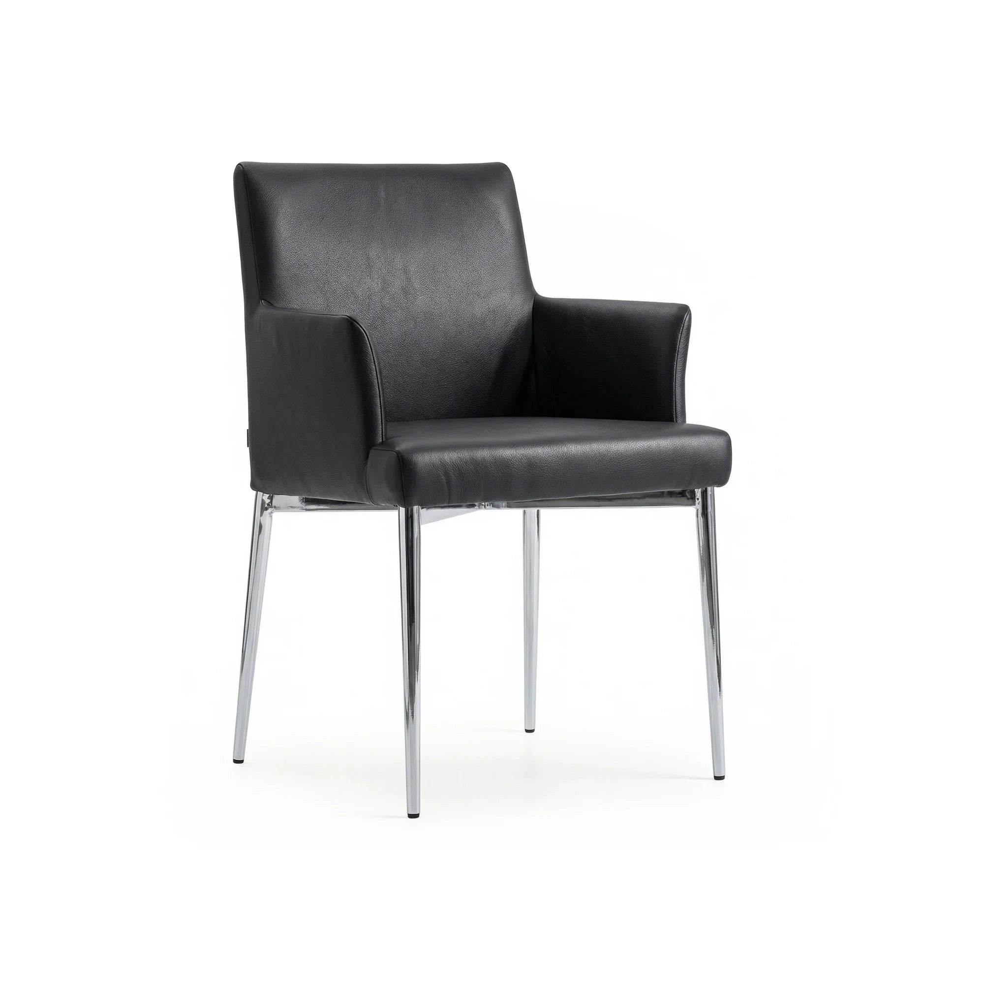 Mila 40.23 Dining Chair - Ecoleather (Black TR504T)