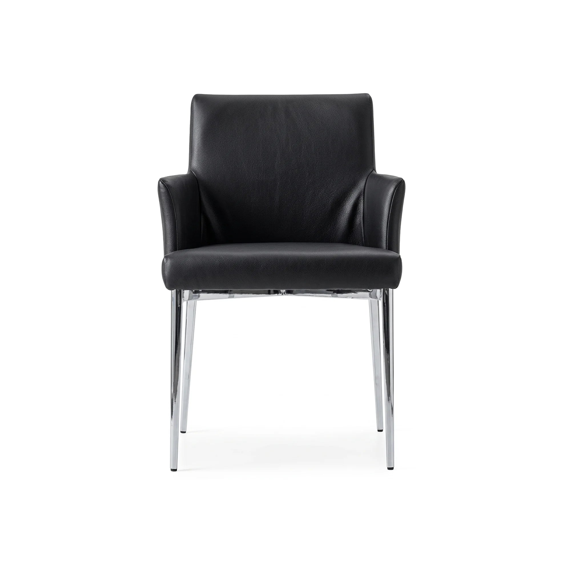 Mila 40.23 Dining Chair - Ecoleather (Black TR504T)