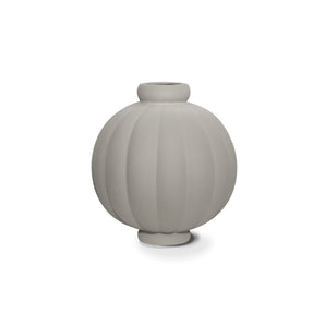 Balloon 01 Ceramic Vase - Sanded Grey