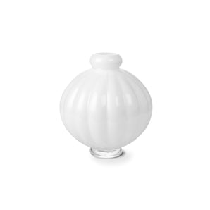 Balloon 01 Glass Vase - Opal White