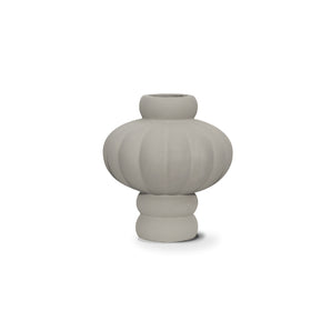 Balloon 02 Ceramic Vase - Sanded Grey
