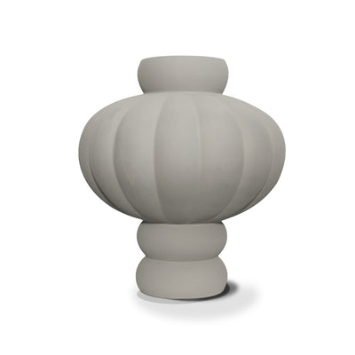 Balloon 03 Ceramic Vase - Sanded Grey