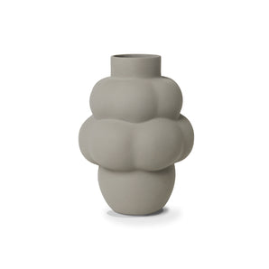 Balloon 04 Ceramic Vase - Sanded Grey