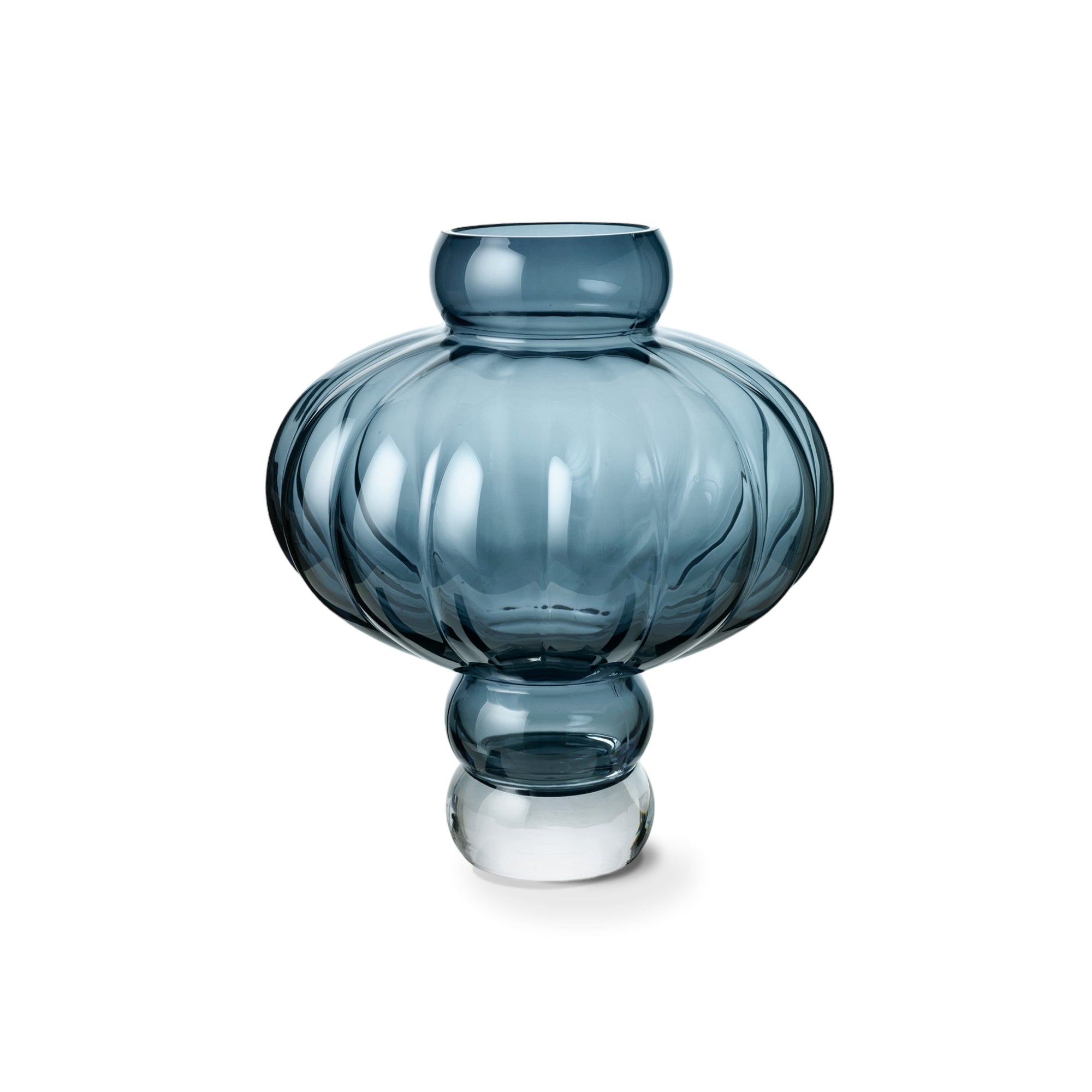 Balloon 08 Glass Vase - Blue-1