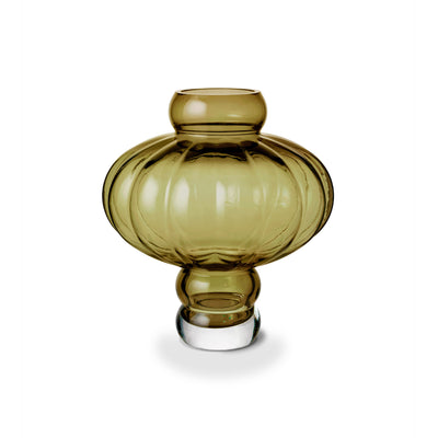 Balloon 08 Glass Vase - Olive