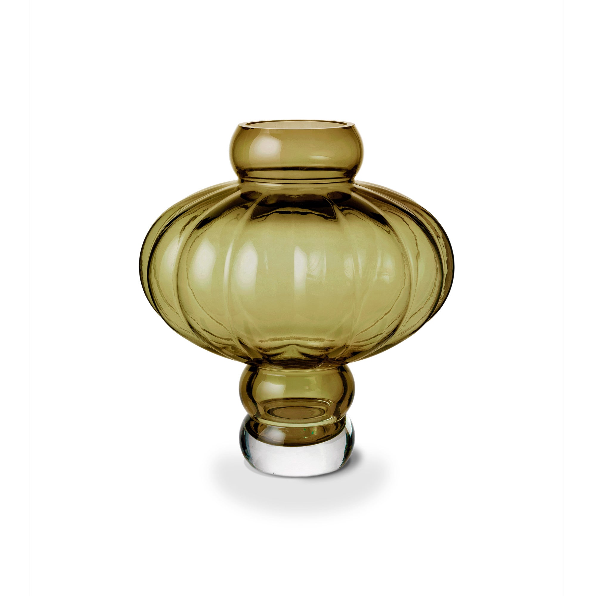 Balloon 08 Glass Vase - Olive-1