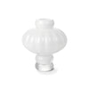 Balloon 08 Glass Vase - Opal White