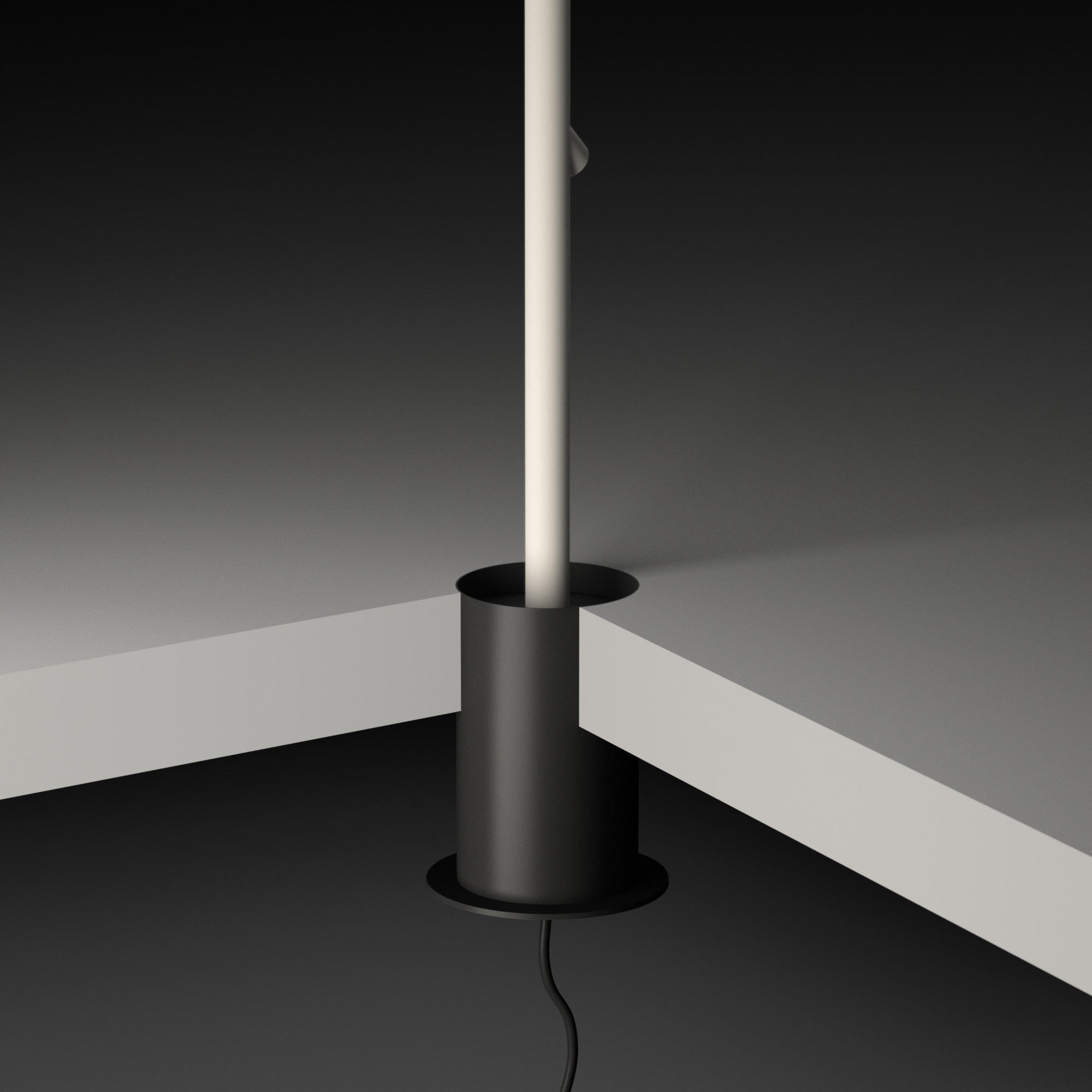 Bamboo 4803 Outdoor Floor Lamp - Khaki-6