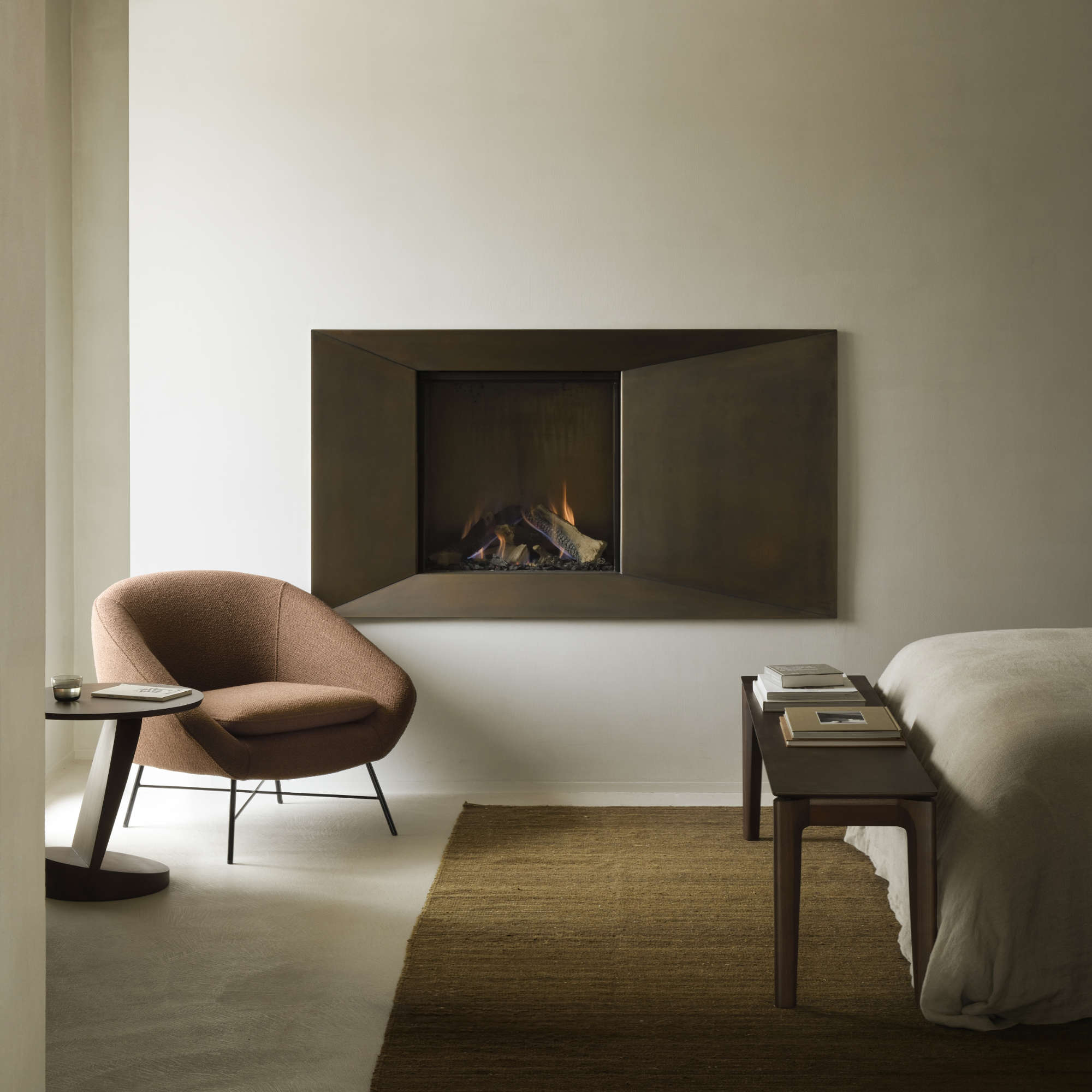 Barrow 20133 Armchair - Copper Fabric-4
