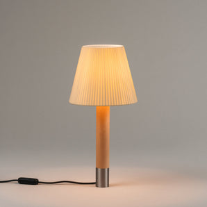 Basica M1 Table Lamp - Nickel/Natural Ribbon