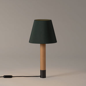 Basica M1 Table Lamp - Bronze/Green Raw Color Ribbon