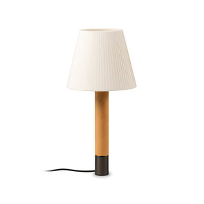 Basica M1 Table Lamp - Bronze/Natural Ribbon